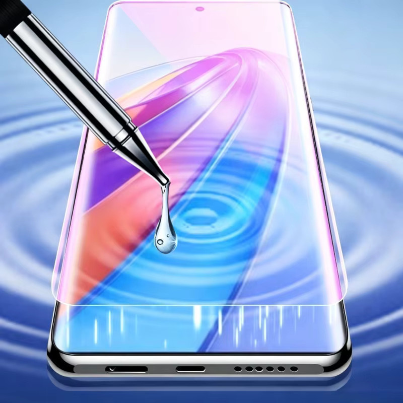 UV-Flüssig-Displayschutzfolie aus gehärtetem Glas für Motorola Moto Signature Edge 70 Pro und Edge 70 Pro, transparent mit Anti-Blau-Schutz - Bild 3