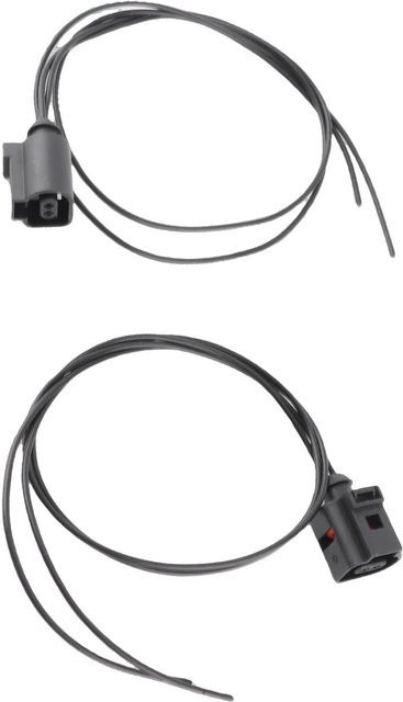 GoolRC 2-Pin Pigtail Stecker Kabelverbinder 1J0973702 Buchse für Seat in Grau und Schwarz - Bild 1