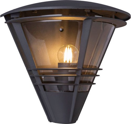 GLOBO LIGHTING Außenleuchte Salla Wandleuchte aus Aluminium in Anthrazit und Grau - Bild 1