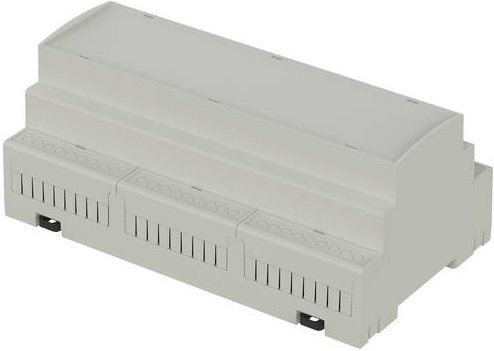 Bopla CombiNorm-Control CNC 140.0 Hutschienen-Gehäuse aus ABS in Lichtgrau (RAL 7035), B/T/H: 142.80 x 89.90 x 65.30 cm - Bild 1