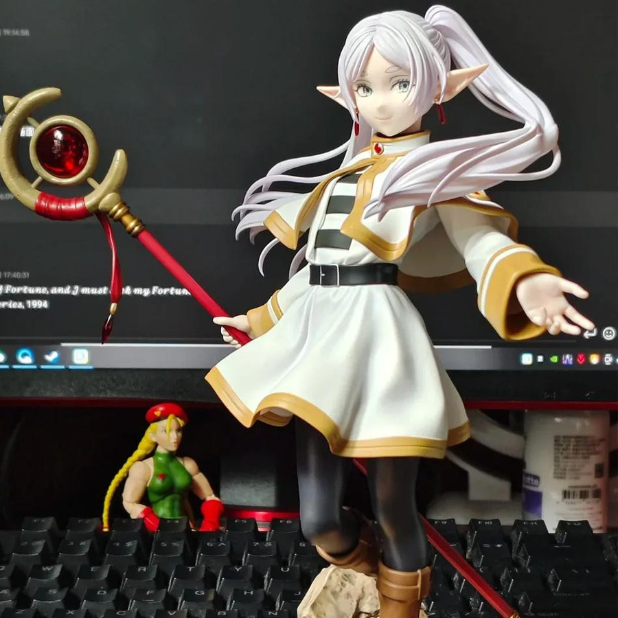 Yiran toy 1 Frieren: Beyond Journey's End Actionfigur Luminasta Frieren Figurenkollektion Modell A - Bild 3