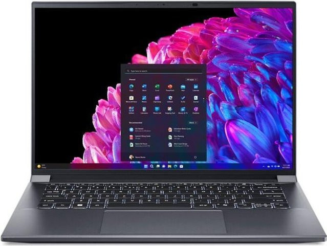 Acer Swift X 14 SFX14-72G Notebook in Stahlgrau mit Intel Core Ultra 5 125H, 32GB RAM, 1TB SSD und 14,5 Zoll OLED Display - Bild 1