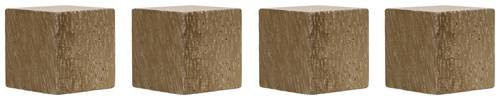 Magnetoplan Magnet Design Wood Series Würfel aus Walnussholz, 4er Set, braun, B: 2 x T: 2 x H: 2 cm - Bild 1