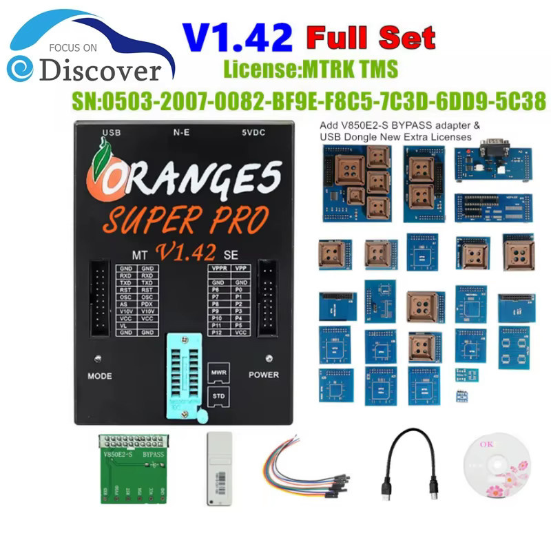 Orange5 V1.45 V1.42 ECU-Programmierer mit erweiterten ECU-MCU-Listen für Toyota, Suzuki und Hyundai mit vollständiger Autorisierung - Bild 3
