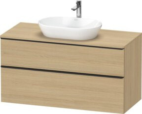 Duravit Waschtischunterschrank D-Neo in Weiß und Beige, modern und schlicht - Bild 1