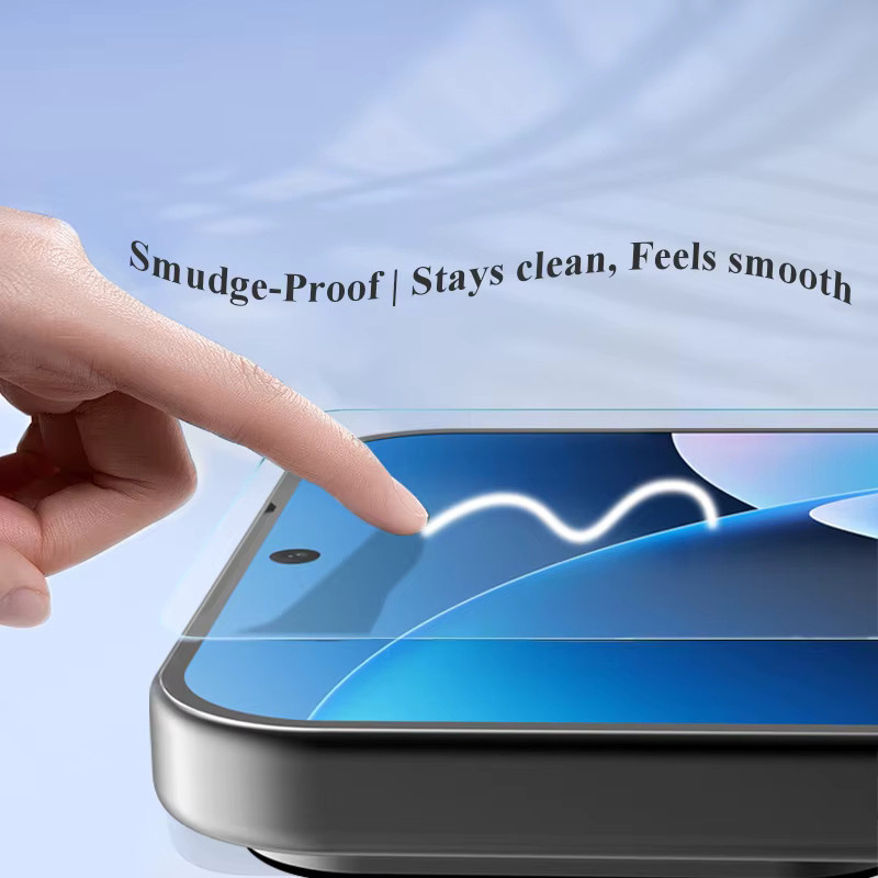 Lereach Displayschutzfolie aus gehärtetem Glas für Xiaomi 17 Ultra, transparent, mit staubfreier Positionierungsbox und Auto-Ausrichtung, HD-klar - Bild 2