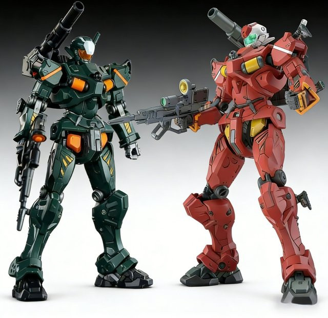TAKARA TOMY Light Type Guncannon HG 1/144, Bausatz, Actionfigur - Bild 1