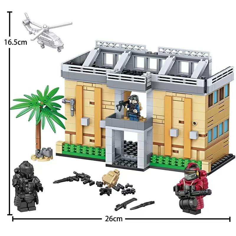 Linyi toy Sammlungskit Zweiter Weltkrieg Bausteine ab 14 Jahren - Bild 3