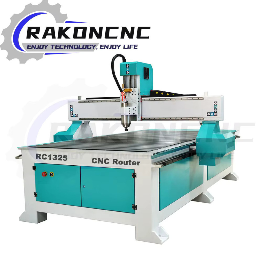 RakonCNC Hochleistungs-CNC-Fräse in Weiß für die präzise Herstellung von Türen, Fenstern und Möbeln aus Aluminium, Sperrholz, Acryl und Holz - Bild 2