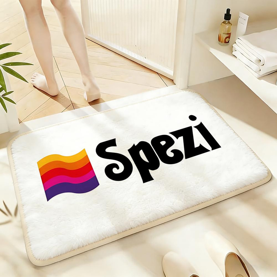 Paulaner Spezi Fußmatte aus Polyester, rutschfest und waschbar, B/B: 60 x 90 cm - Bild 2