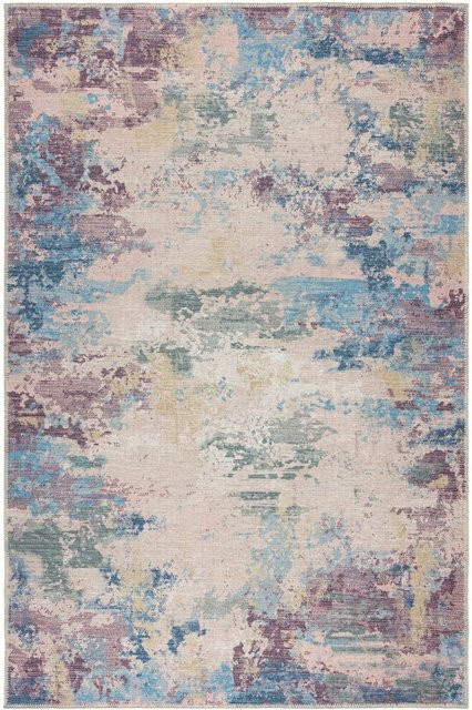 Waschbarer Teppich CRAY von Kadima Design in Bunt mit abstraktem Design, B/T: 120 x 170 cm - Bild 1