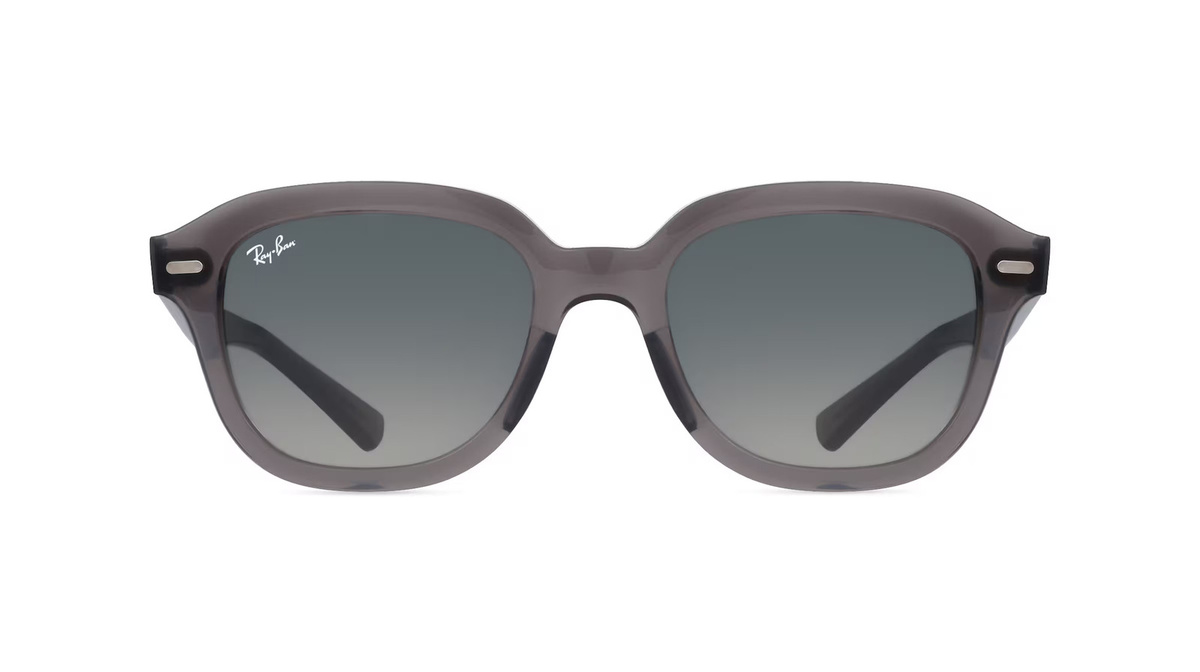 Ray-Ban RB4398 Sonnenbrille, Vollrand, Quadratisch, Kunststoff, Unisex, blau, grau - Bild 1