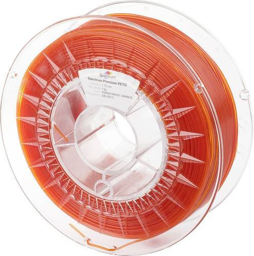 Spectrum Filaments PET-G Premium Filament 1.75mm Transparent-Orange - Bild 1