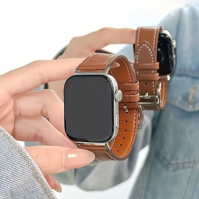 Uhrenarmband Leder, Vintage, für Huawei Fit 4 Pro Fit 3 Fit 2 - Bild 1