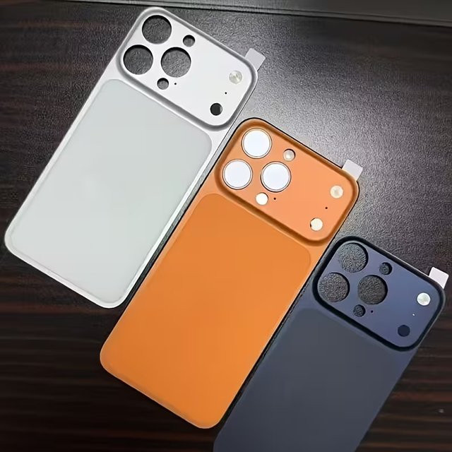 Kardeem Handyhülle in Silber für iPhone 16 15 14 13 Pro Max, matte und ultradünne Rückseiten-Schutzhülle mit weichem Finish - Bild 1