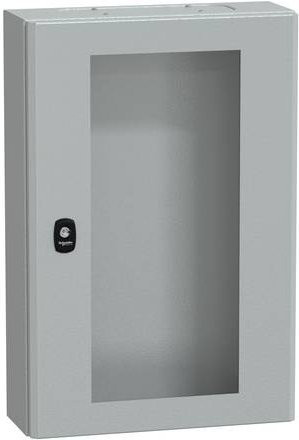 Schneider Electric PanelSeT S3DB NSYS3DM6415T Schaltschrank aus Stahl in Grau, B: 40 cm, T: 60 cm, H: 15 cm - Bild 1