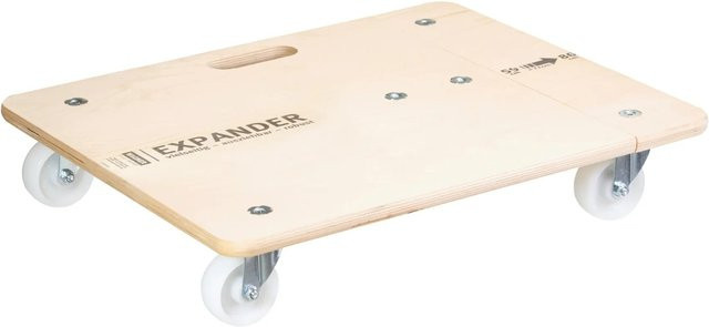 Wagner Transporthilfe 1332 aus Holz in Beige mit 200 kg Tragkraft, B/T: 59 x 49 cm, H: 86 cm - Bild 1