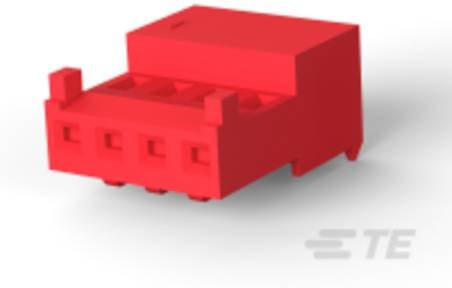TE Connectivity 3-644038-4 Box in Rot - Bild 1