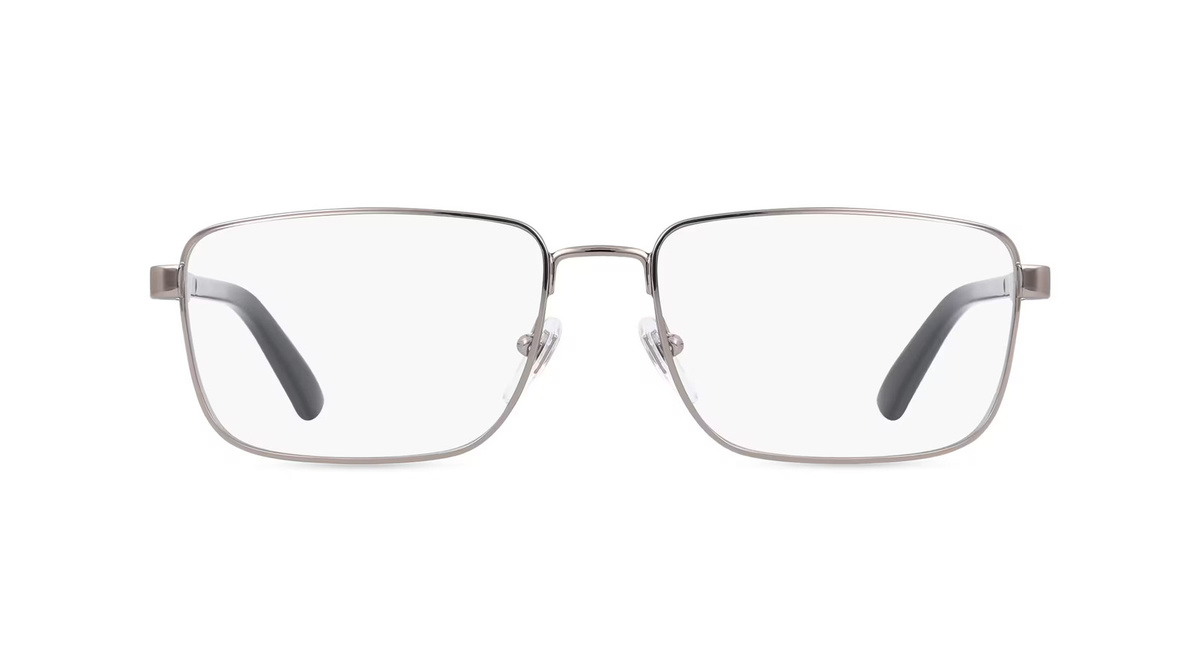 Gucci GG 1291O Korrektionsbrille, Vollrand, Quadratisch, Metall, Unisex, Grau - Bild 1