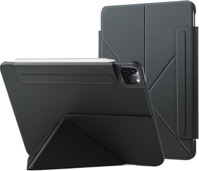 Schlanke Magnet Hülle Fundo Pro Fold Folio Cover für Apple iPad Pro, iPad Air und iPad mini in Schwarz - Bild 1