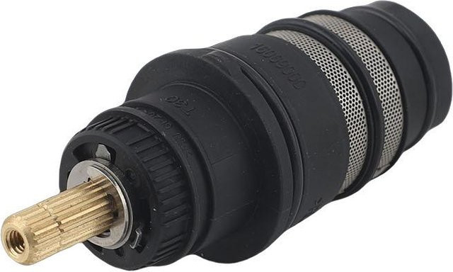 Hansgrohe Thermostat-Duschkartusche aus Messing in Mattblack passend für T30 Ventilgehäuse - Bild 1