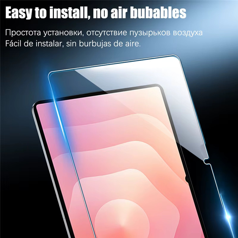 2er-Pack Displayschutzfolie aus gehärtetem Glas für Samsung Galaxy Tab S11 Ultra, S10 FE Plus, S10 Lite, A11 Plus, A9, A11+ und A9+ in Transparent - Bild 2