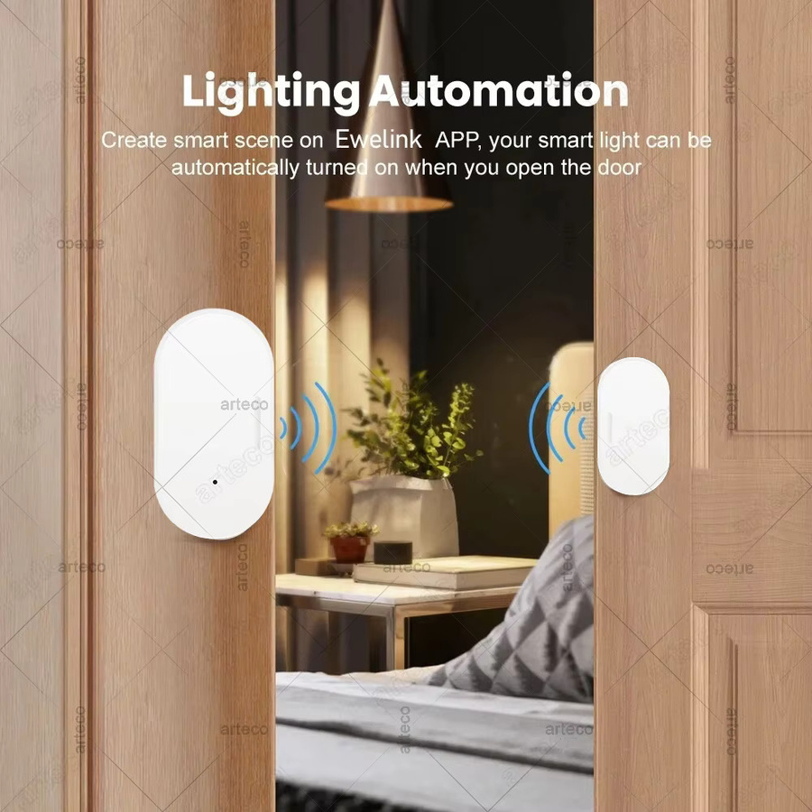 Ewelink ZigBee Tür-Fenster-Sensor für dein Smart Home in Weiß - Bild 2