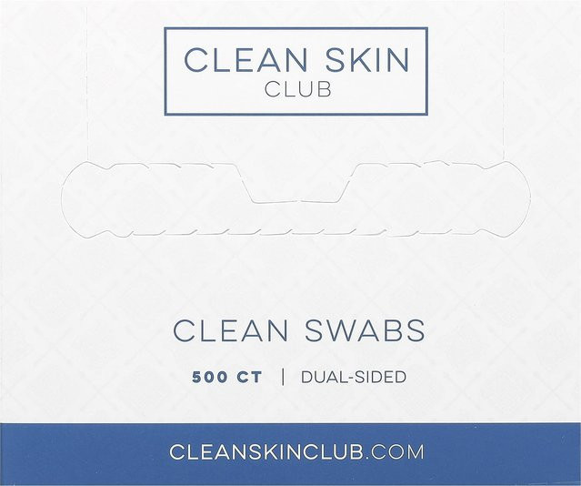 Clean Swabs Wattestäbchen, doppelseitig, 500 Stück, Unisex - Bild 1
