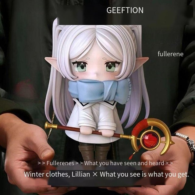 Bandai Lilian in Winterkleidung, Modell, Fantasy, Kunststoff, Bunt / Mehrfarbig - Bild 1