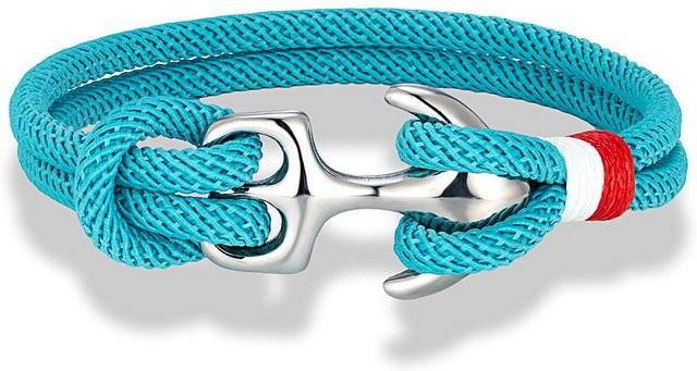 YULIN Armband, Edelstahl, Silber, Unisex, 23 cm - Bild 1