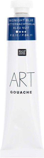 Rico Design ART Gouache Mitternachtsblau 22 ml - Bild 1