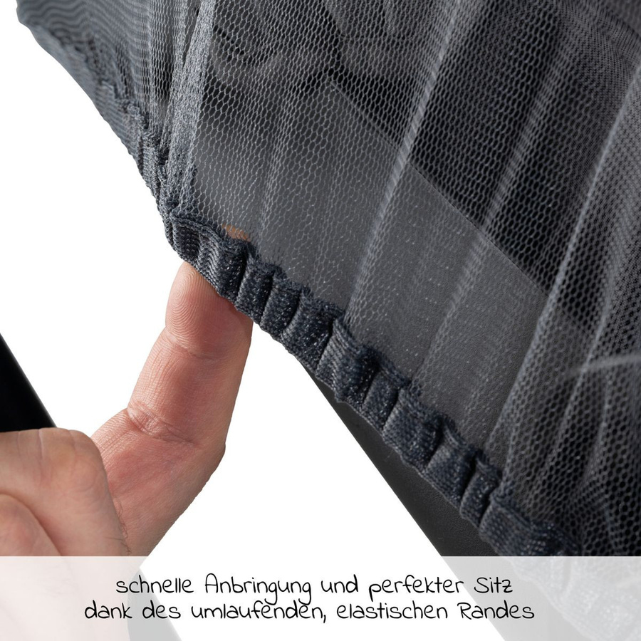 Hauck Universal Insektenschutz Moskitonetz für Kinderwagen und Buggy in Grau - Bild 3
