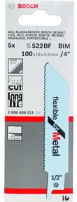 Bosch Säbelsägeblatt S 522 BF Bimetal für Metall, 5er-Pack - Bild 2
