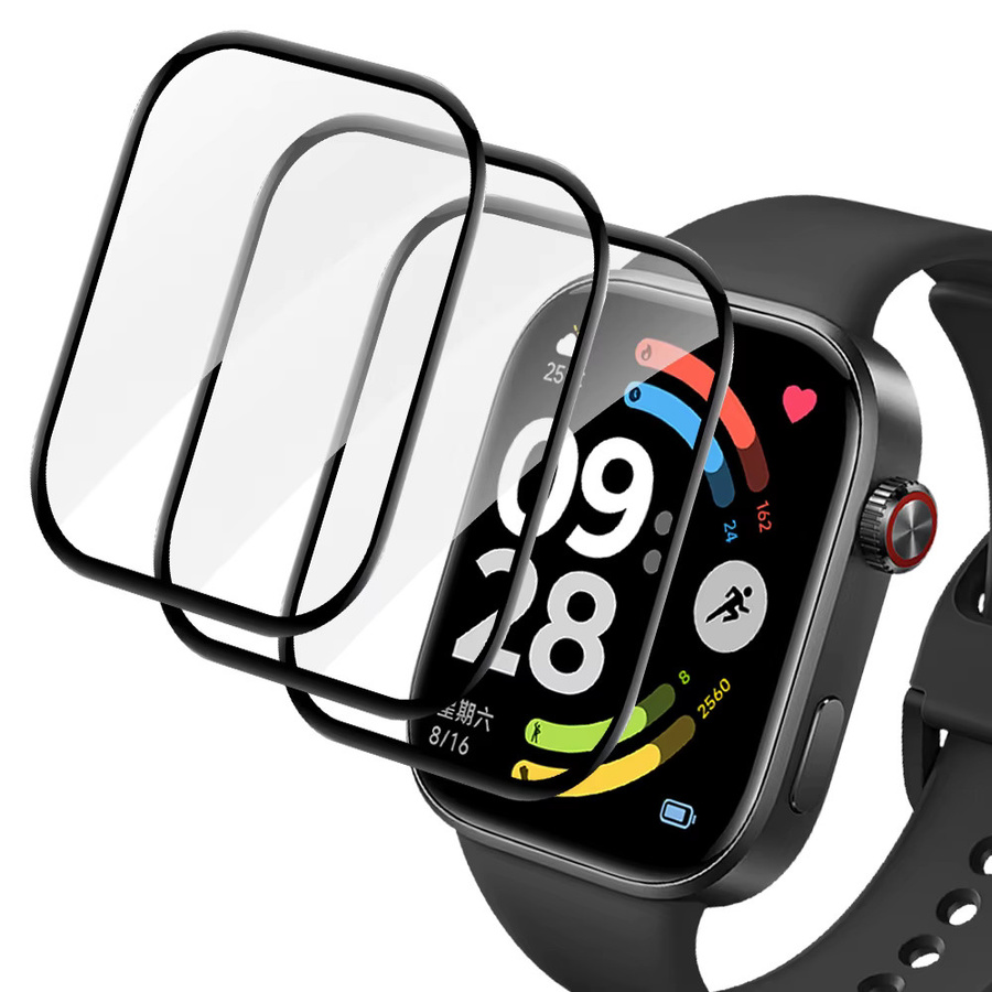 ONM Displayschutzfolie für Xiaomi Redmi Watch 6, transparent, HD-klar und kratzfest - Bild 7