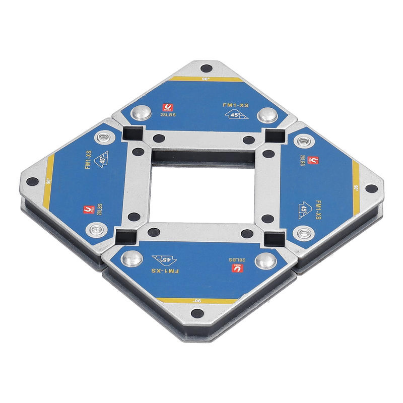 Kkmoon Magnetischer Schweißfixierer Set, 4 Stück Mehrwinkel-Magnet-Schweißpositionierer in 45, 90 und 135 Grad, bunt, aus Stahl - Bild 5