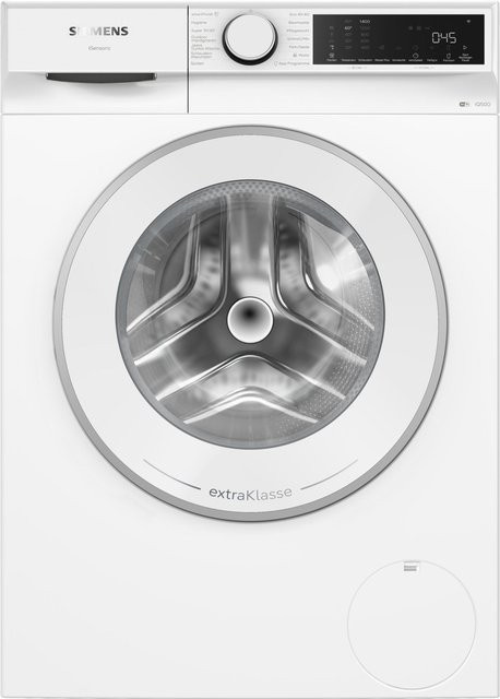 Siemens iQ500 WG44J209 Waschmaschine Frontlader weiß 9 kg 1400 U/min - Bild 1