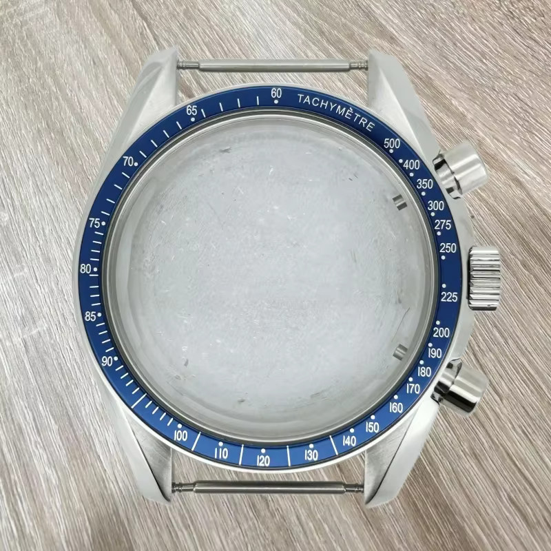 PaRilk Uhrengehäuse Edelstahl, Silber, 39,6 mm, Unisex - Bild 1