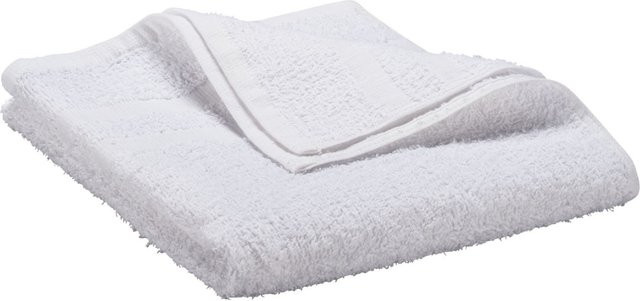 PULSIVA Handtuch Zelos aus Baumwolle, weiß, 20er Pack, Breite: 50 cm, Länge: 90 cm - Bild 1