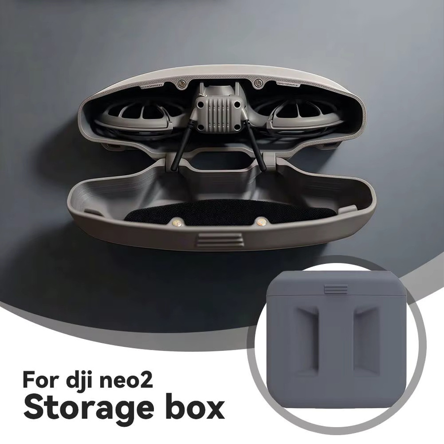 DJI Neo2 Multifunktionale Magnetische Aufbewahrungsbox mit Schaumstoff-Schutzhülle in Grau - Bild 2
