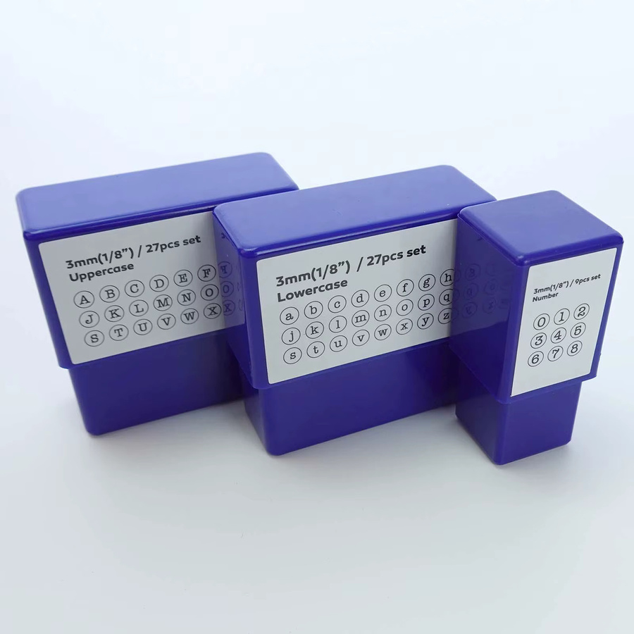 Homyl Metall Stanzwerkzeugset aus Edelstahl in Silber für Schmuck und Handwerk zur Gravur von Stahl und Papier - Bild 3