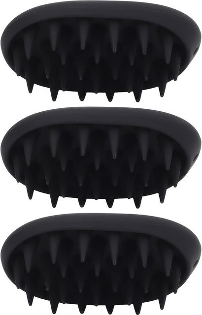 Koogeelife Kopfhautmassagegerät, 3 Stück, Schwarz, Unisex - Bild 1