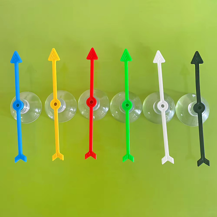 GSF 4-Zoll-Pfeilspiel aus Kunststoff, mit Brettspinner, Bunt / Mehrfarbig - Bild 2