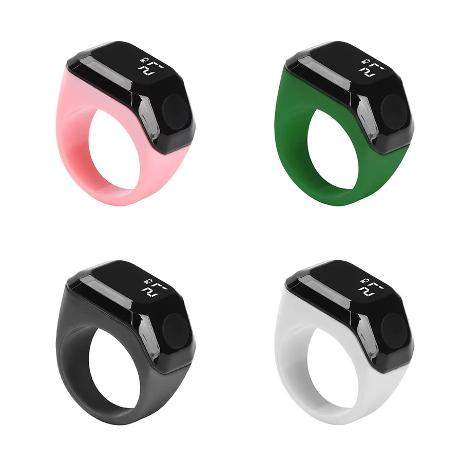 Gaqqee Smarter Bluetooth APP-Ring-Zähler Tasbih-Zähler in Schwarz für Unisex - Bild 6