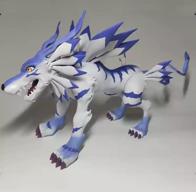 Fashnics Digimon Adventure Garurumon Actionfigur PVC Statue - Bild 1