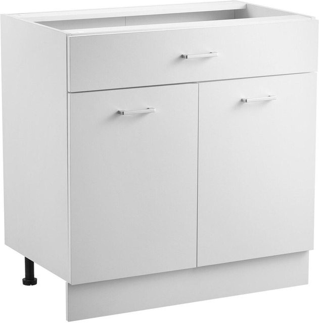 Montagefertiger Shaker Unterschrank von Buying Solutions, MB in Weiß mit Schublade, B: 31 cm, T: 19 cm, H: 32 cm - Bild 1