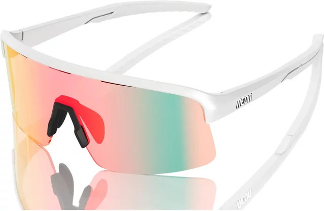 Neon Arrow 2.0 Sonnenbrille, Unisex, Vollrand, TR90, rot, weiß - Bild 1