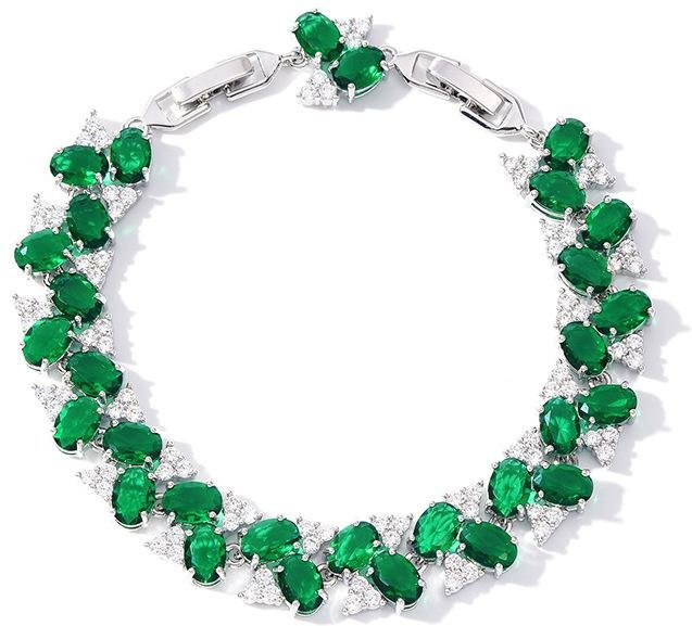 YIRAN Armband, Zirkon, weiß, Damen - Bild 1