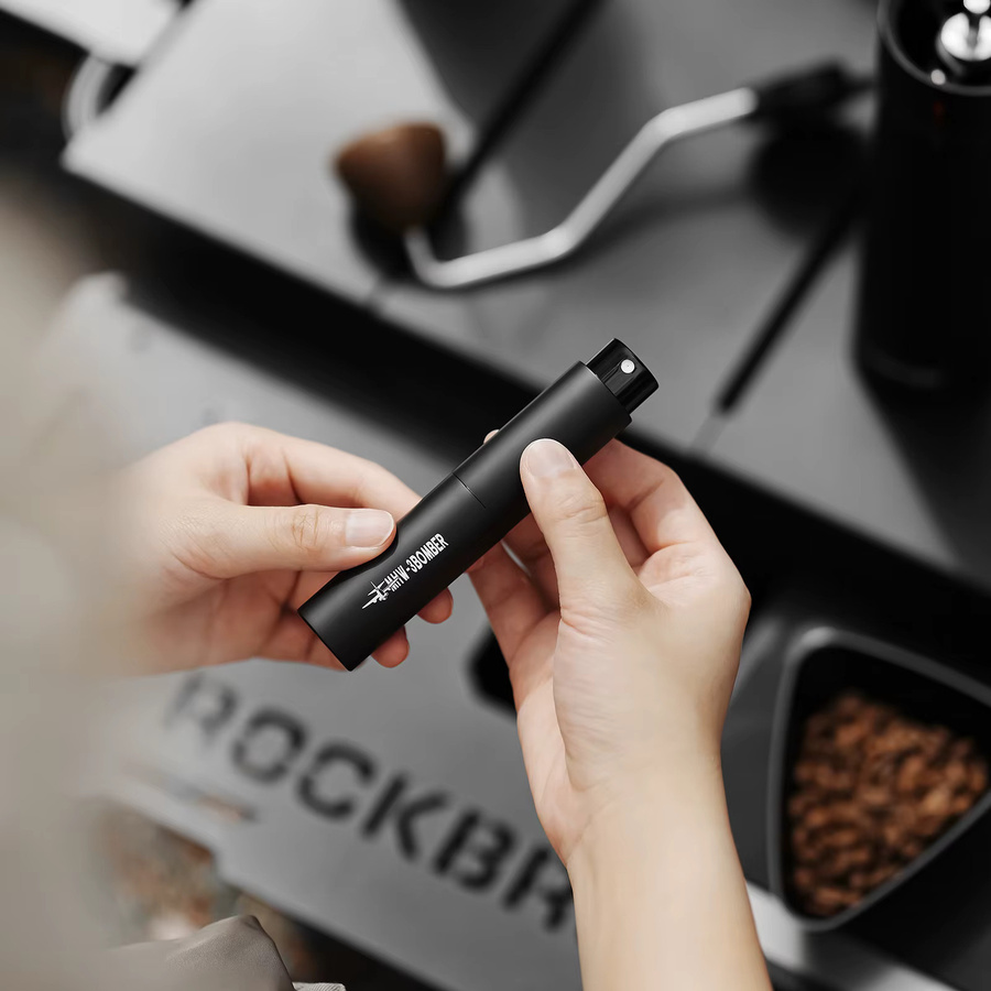 MHW-3BOMBER Sprühflasche aus Aluminiumlegierung für Barista-Zubehör, Schwarz, 10,5 ml - Bild 3