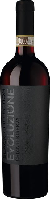 Evoluzione Chianti Riserva Black Collection Sangiovese halbtrocken 2021 Rotwein 0,75 l - Bild 1