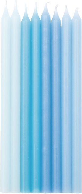 Rico Design Stabkerzen aus Paraffinwachs in Aqua, Höhe: 12 cm - Bild 1
